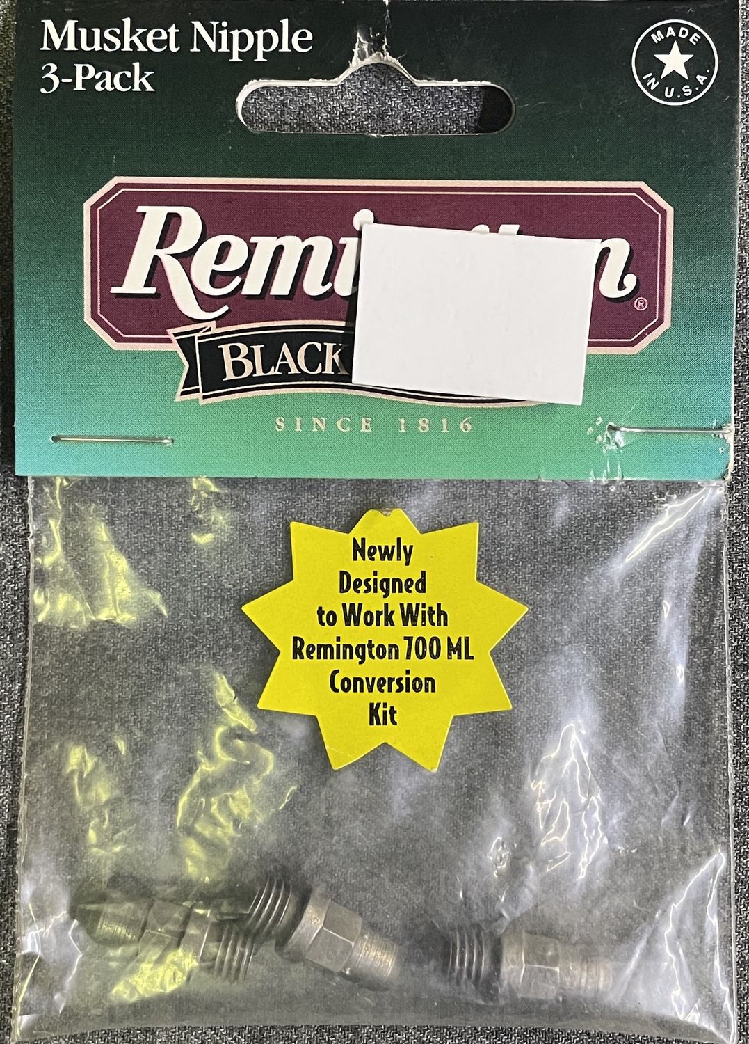 Remington 3 Pack Musket Nipple