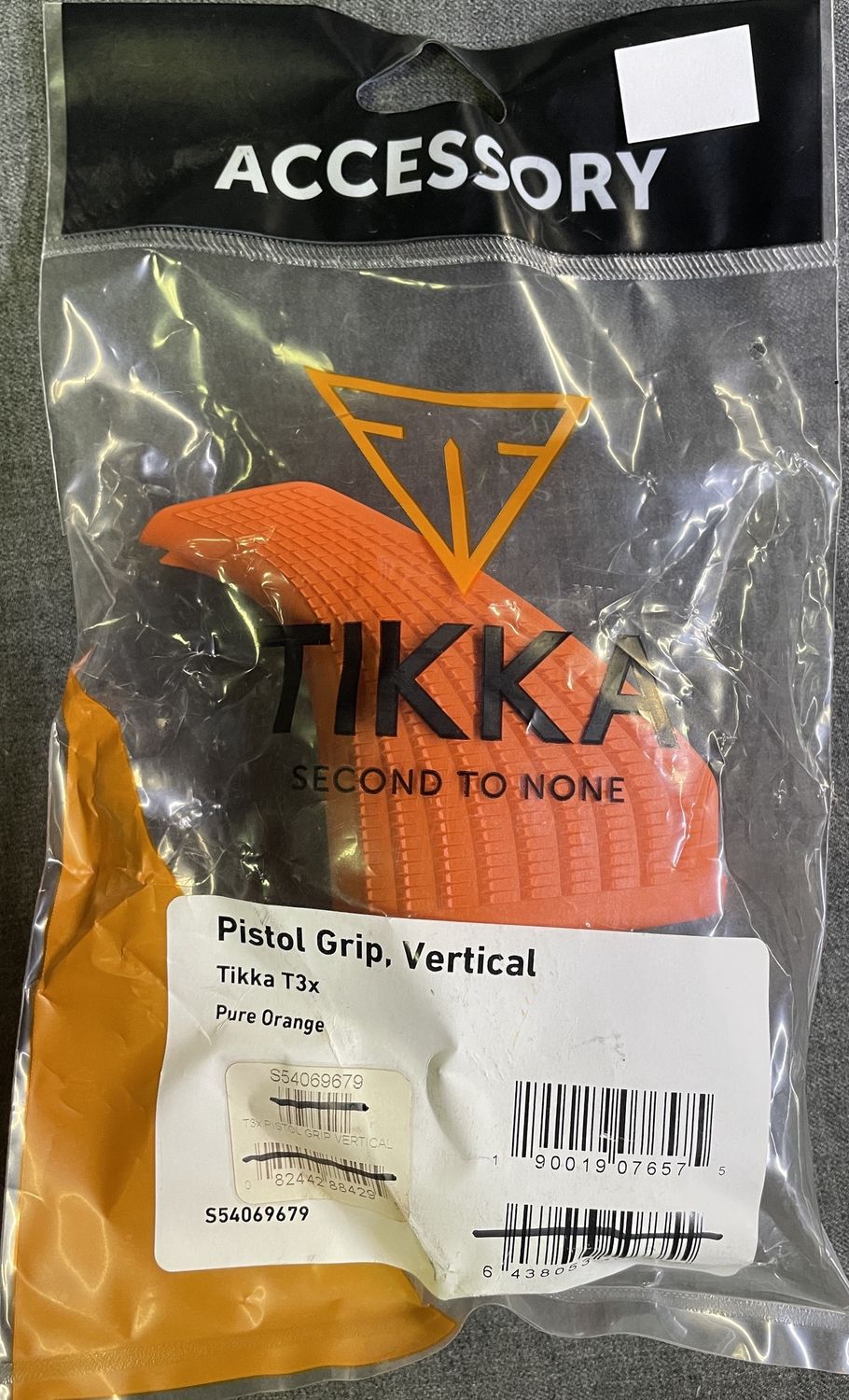 Tikka Pistol Grip Vertical Orange Tikka T3x