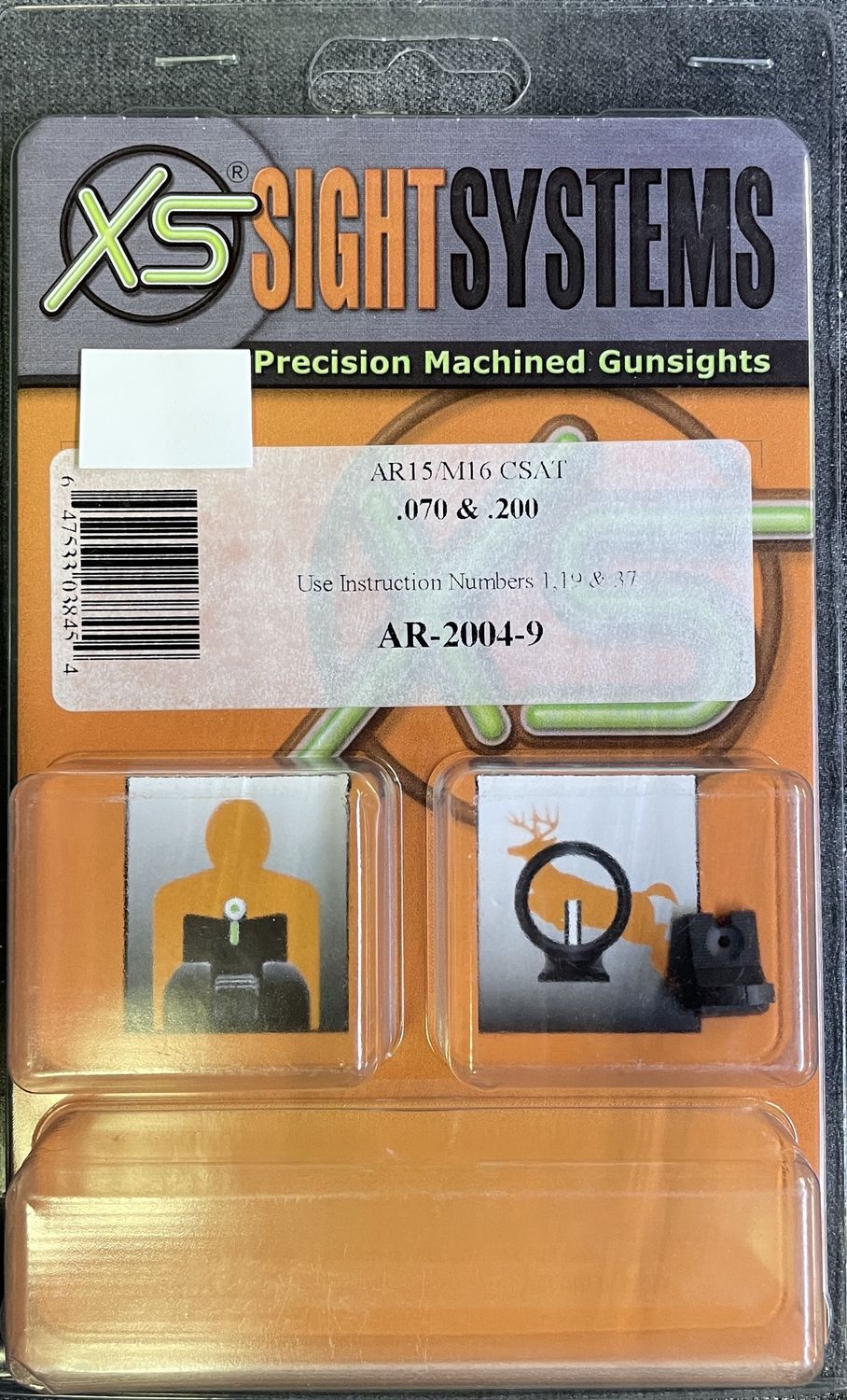 XS Sight Systems AR15 Rear Sight