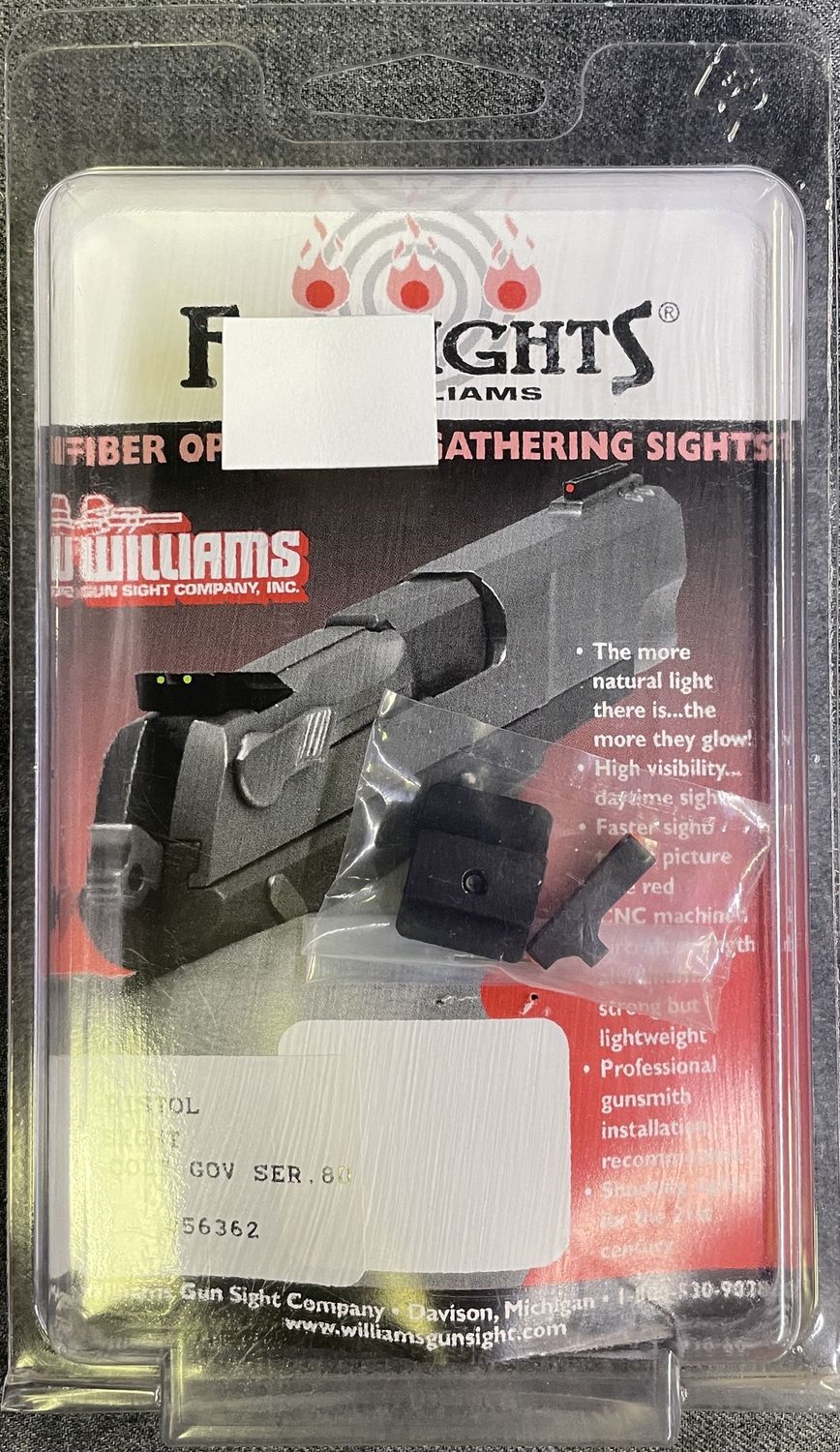Fire Sights Fiber Optic Sights for Colt 1911