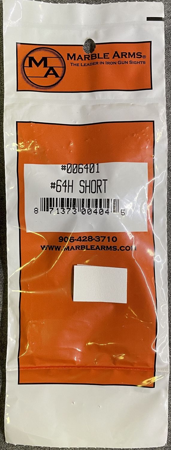 Marble Arms #64H Short Rear Sight