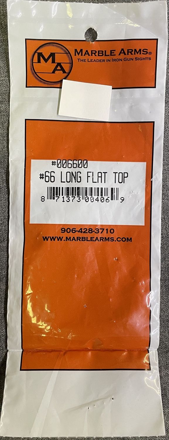 Marble Arms #66 Long Flat Top Rear Sight