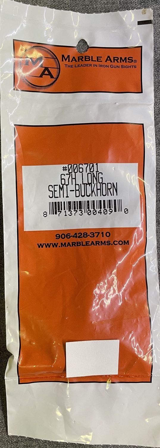 Marble Arms #67H Long Semi-Buckhorn Rear Sight