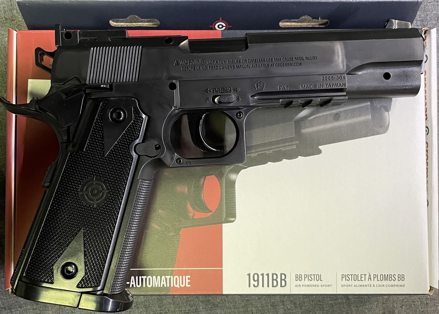Crosman 1911BB BB Pistol
