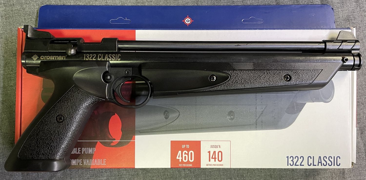Crosman 1322 Classic .22 Cal Pellet Pistol