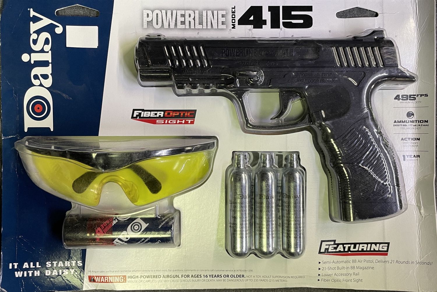 Daisy Model 415 BB Pistol Kit