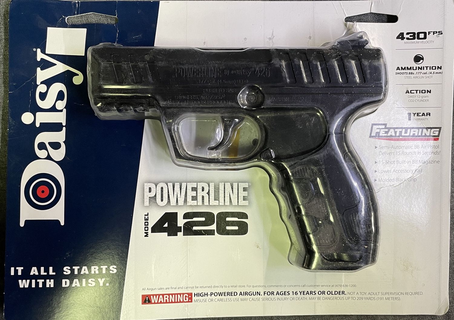 Daisy Model 426 BB Pistol