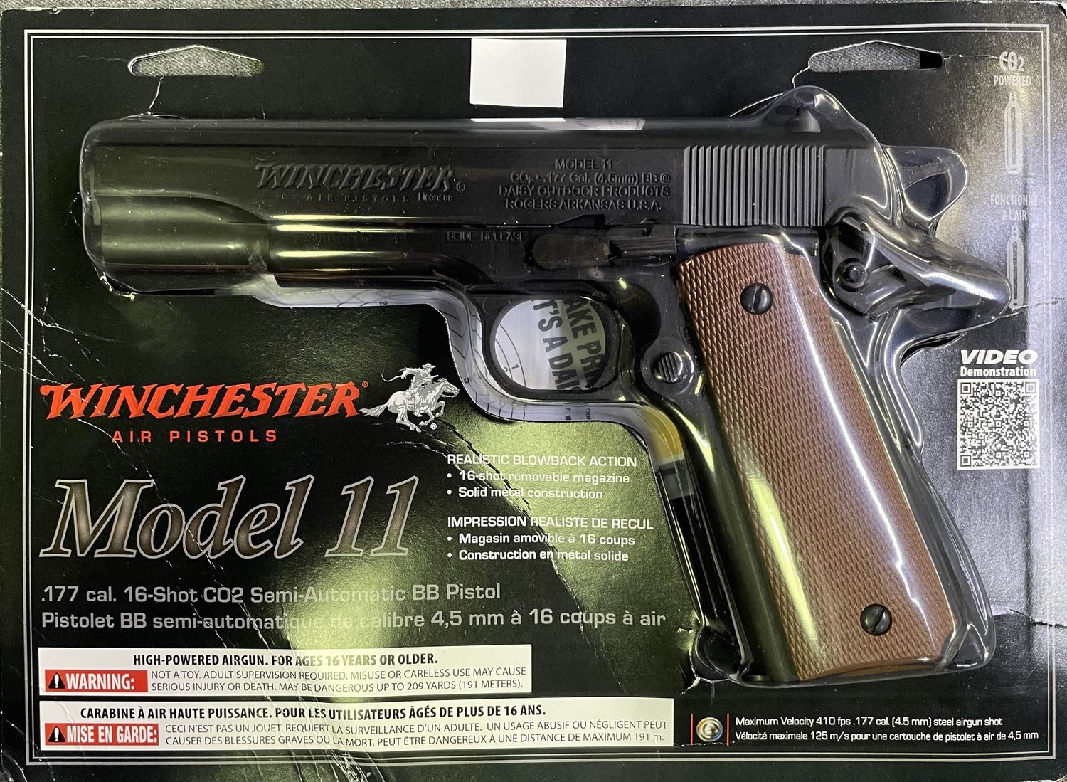 Winchester Model 11 BB Pistol