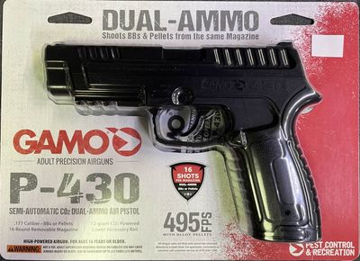 Gamo P-430 .177 BB/Pellet Pistol