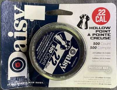 Daisy .22 Cal Hollow Point Pellets 500 Ct.