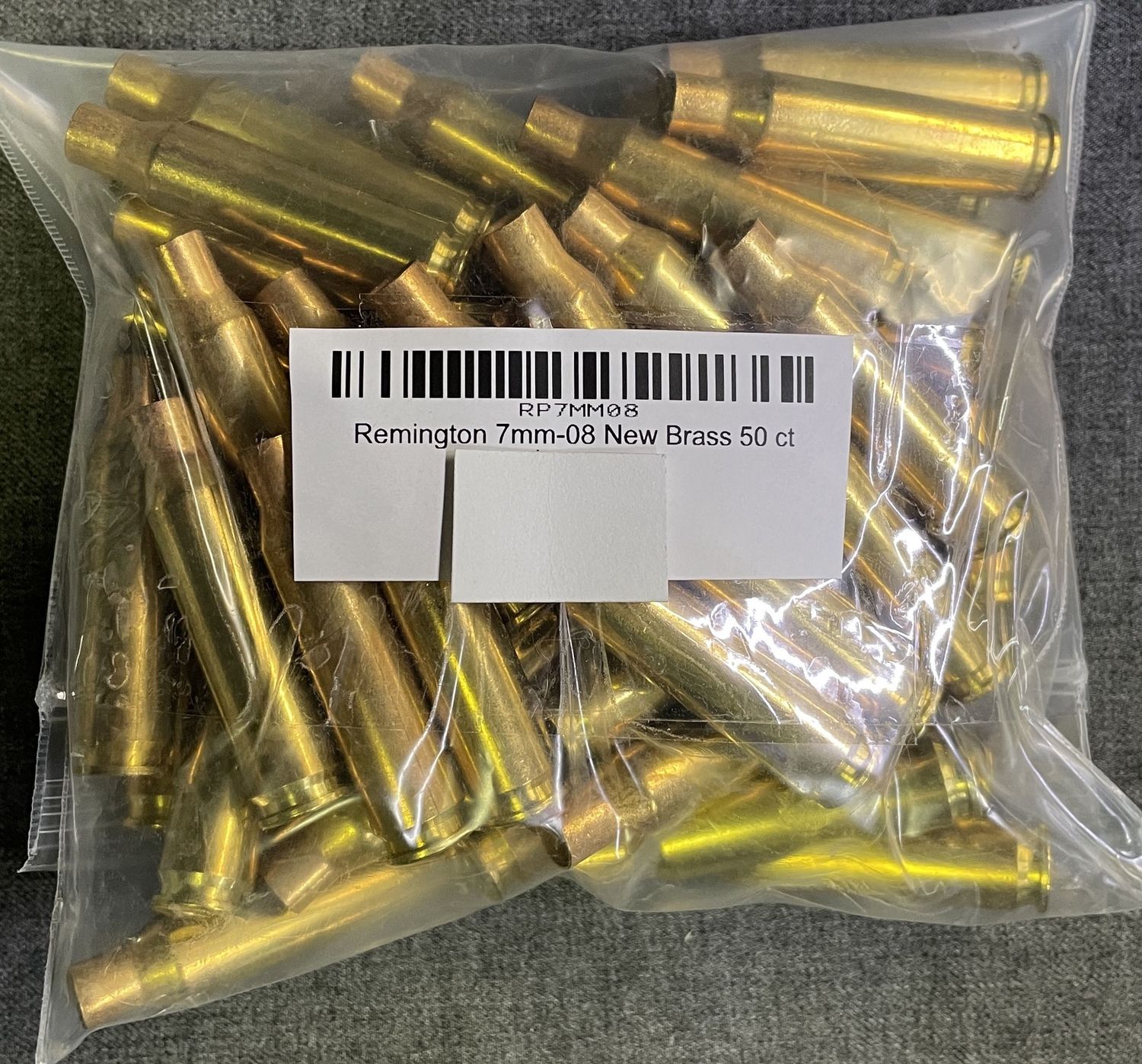 Remington 7mm-08 New Brass 50 ct