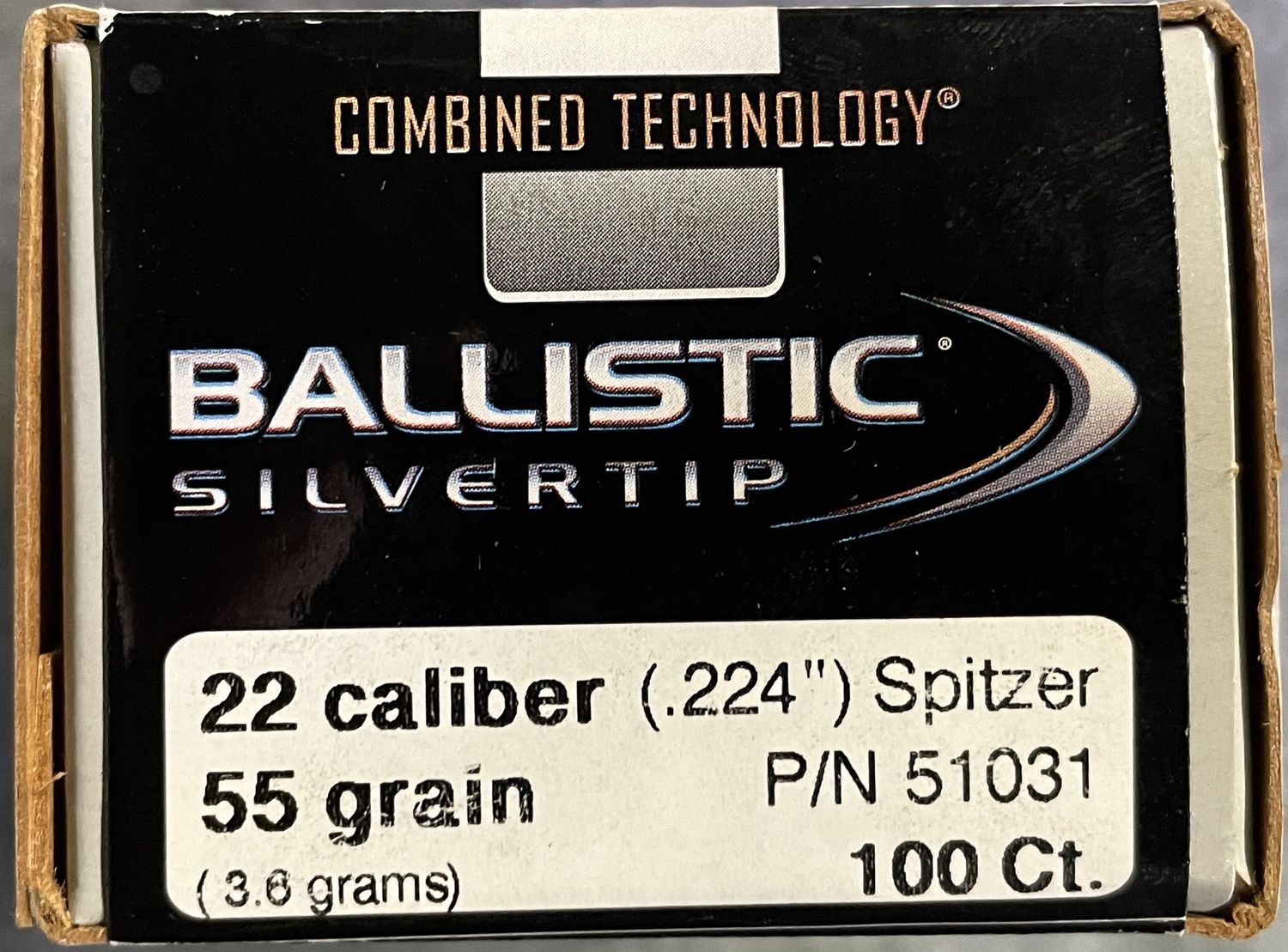 Nosler 22 Cal 55gr Ballistic Tip 100ct