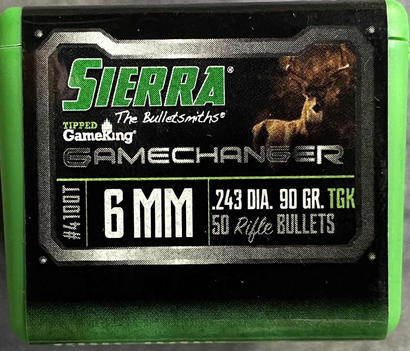 Sierra 6mm .243 90 Gr. Gamechanger TGK 50 Ct.