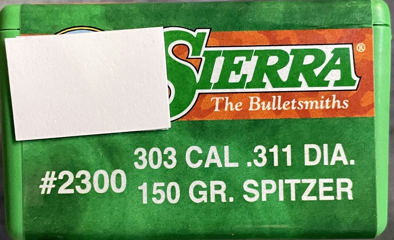 Sierra 303 Cal. .311 150 Gr. Pro-Hunter Spitzer 100 Ct.
