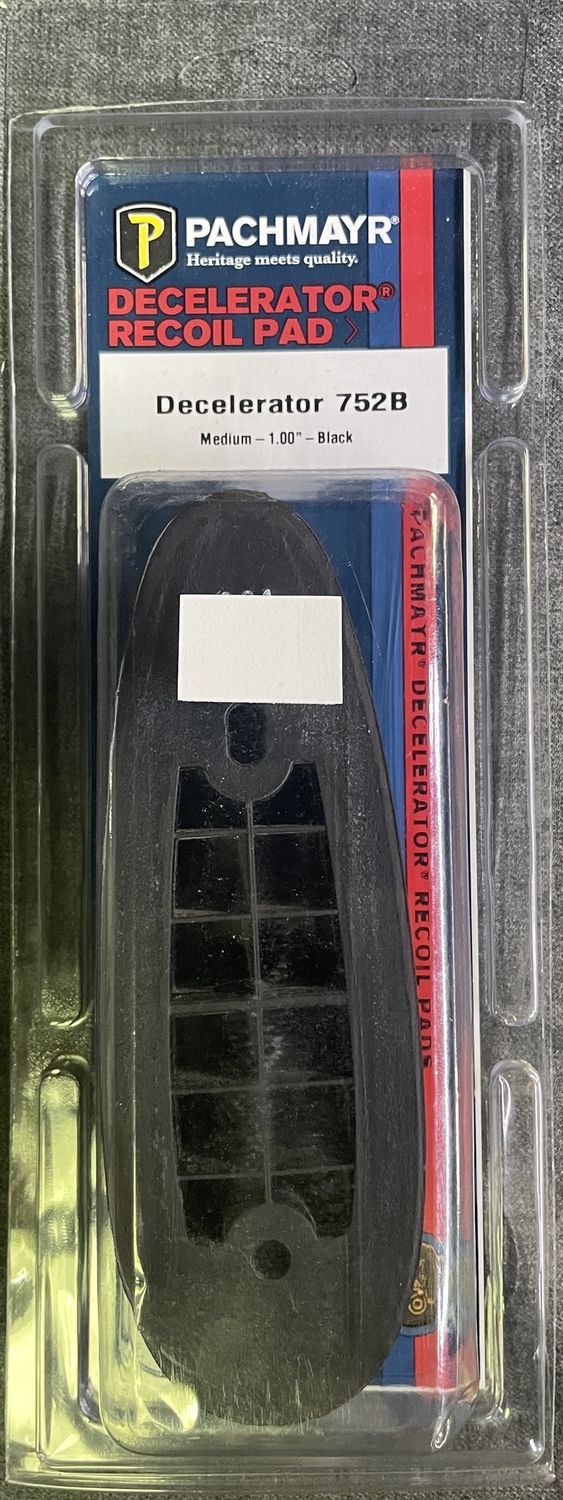 Pachmayr Decelerator Recoil Pad Medium 1&quot; Black