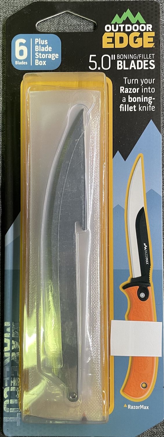 Outdoor Edge 5&quot; replacement blades 6 Ct.