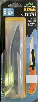 Outdoor Edge 5&quot; replacement blades 6 Ct.