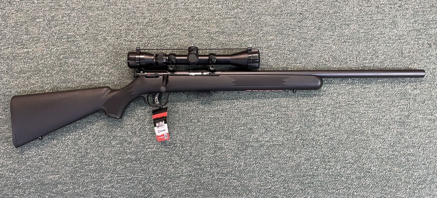 Savage Mark II FVXP Bolt Action  .22LR 3-9x40 Scope