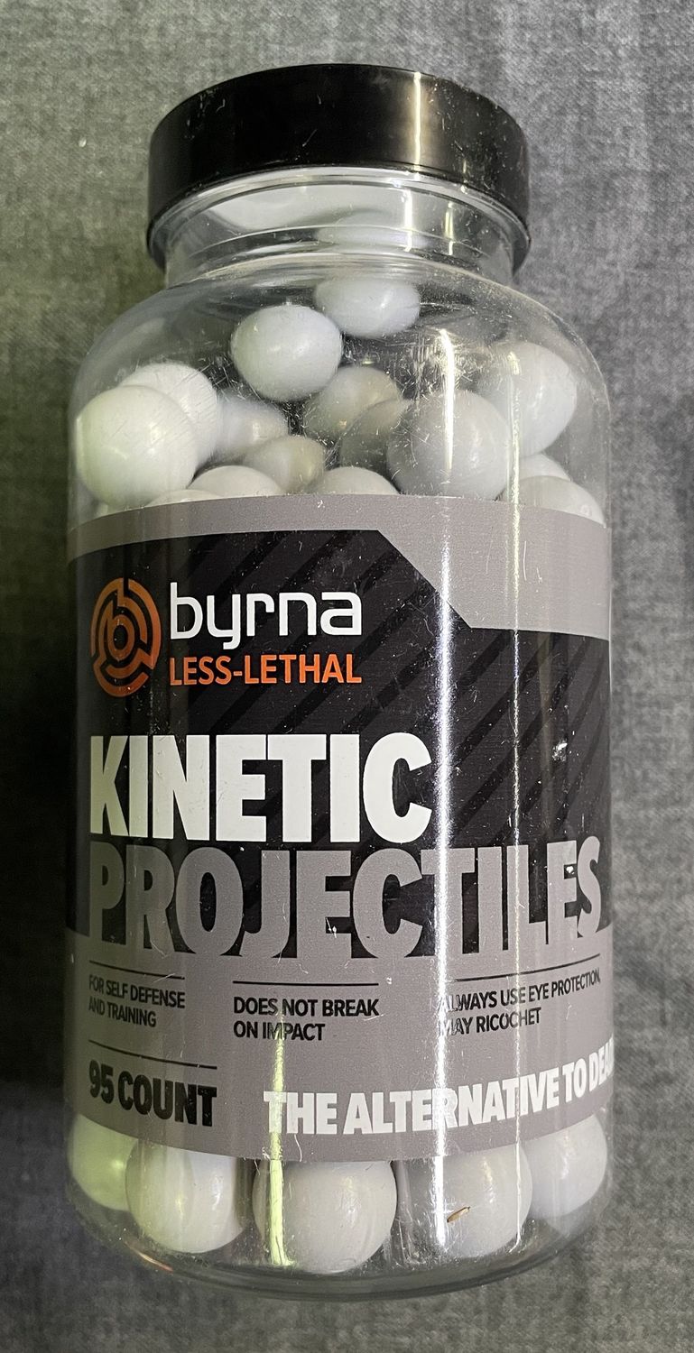 Byrna Less-Lethal Kinetic Projectiles 0.68 Cal