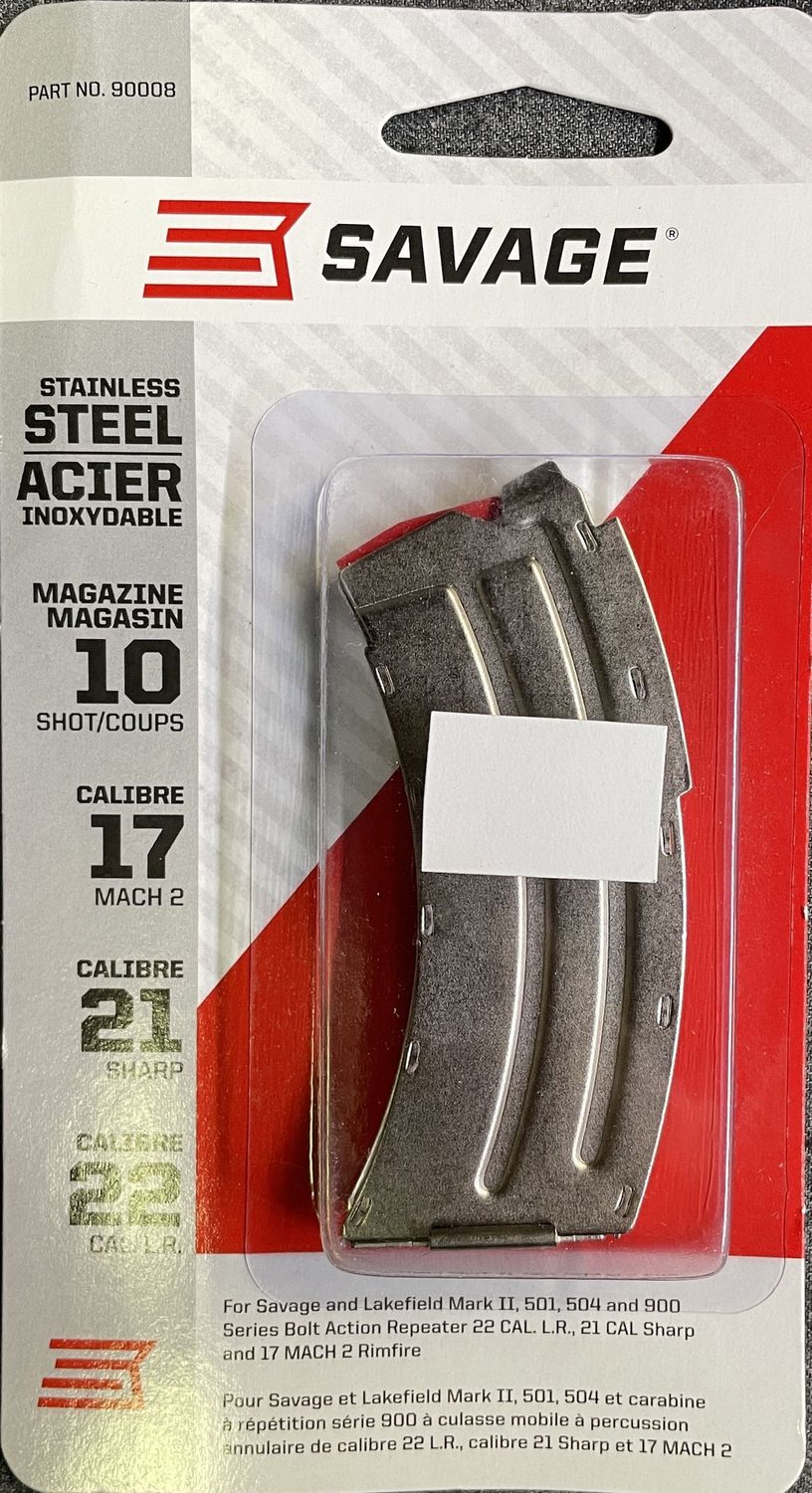 Savage MKII 10 shot Nickel Magazine
