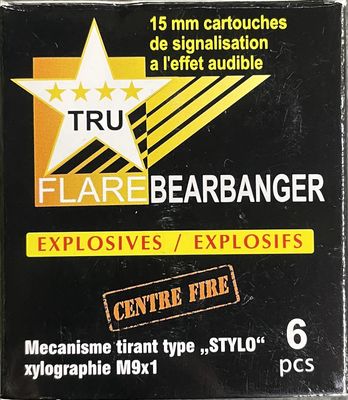 Tru Flare 15mm Bearbanger for Pen Type Launcher 6 Ct.