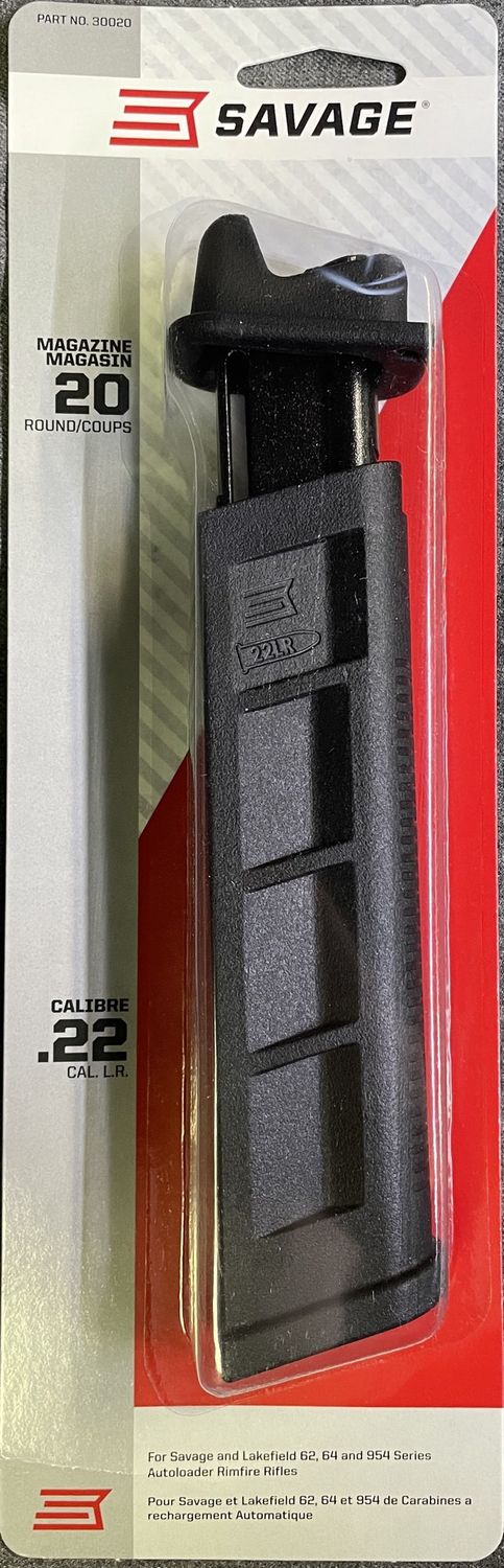 Savage Model 62, 64 and 954 20 Round Magazine 22 LR.