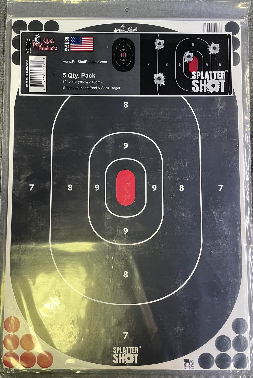 Splatter Shot 12&quot; x 18&quot; Targets 5 Ct.