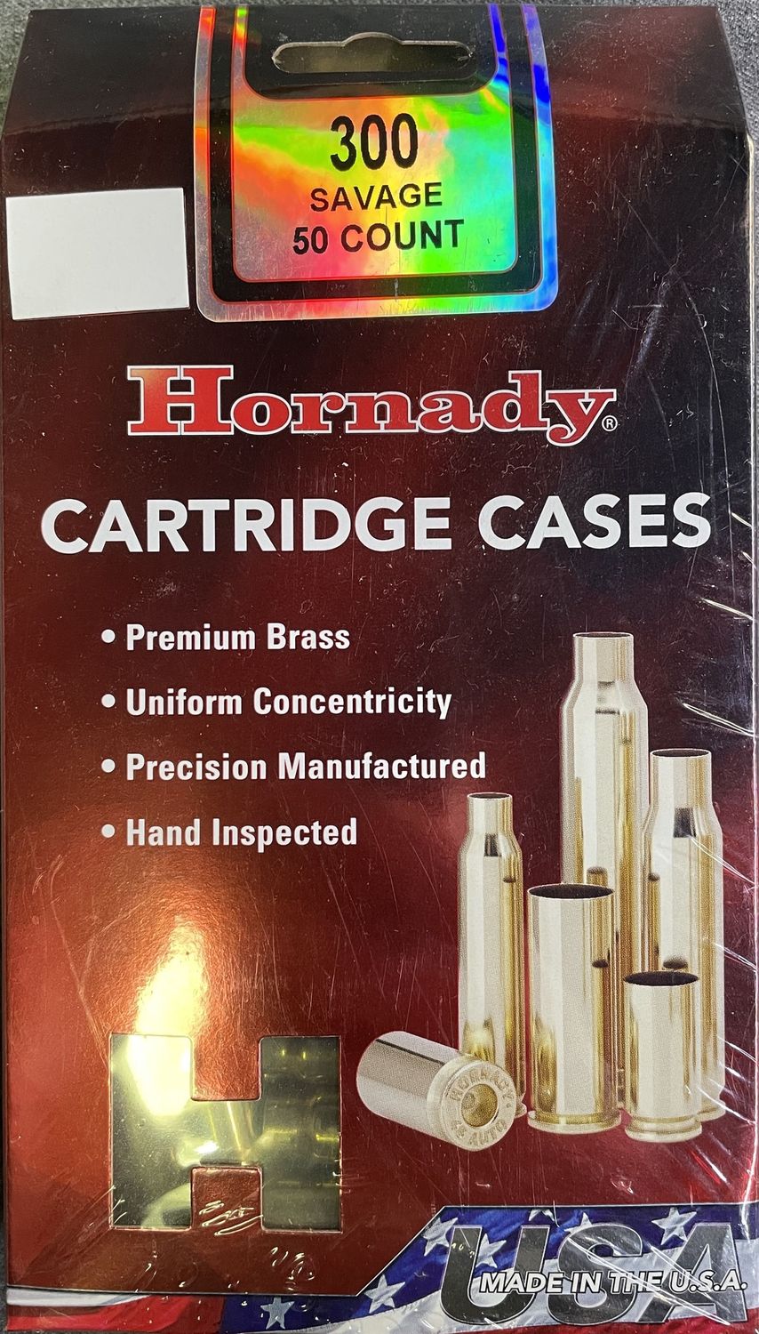 Hornady 300 Savage Brass 50 Ct.