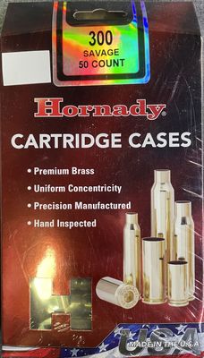 Hornady 300 Savage Brass 50 Ct.