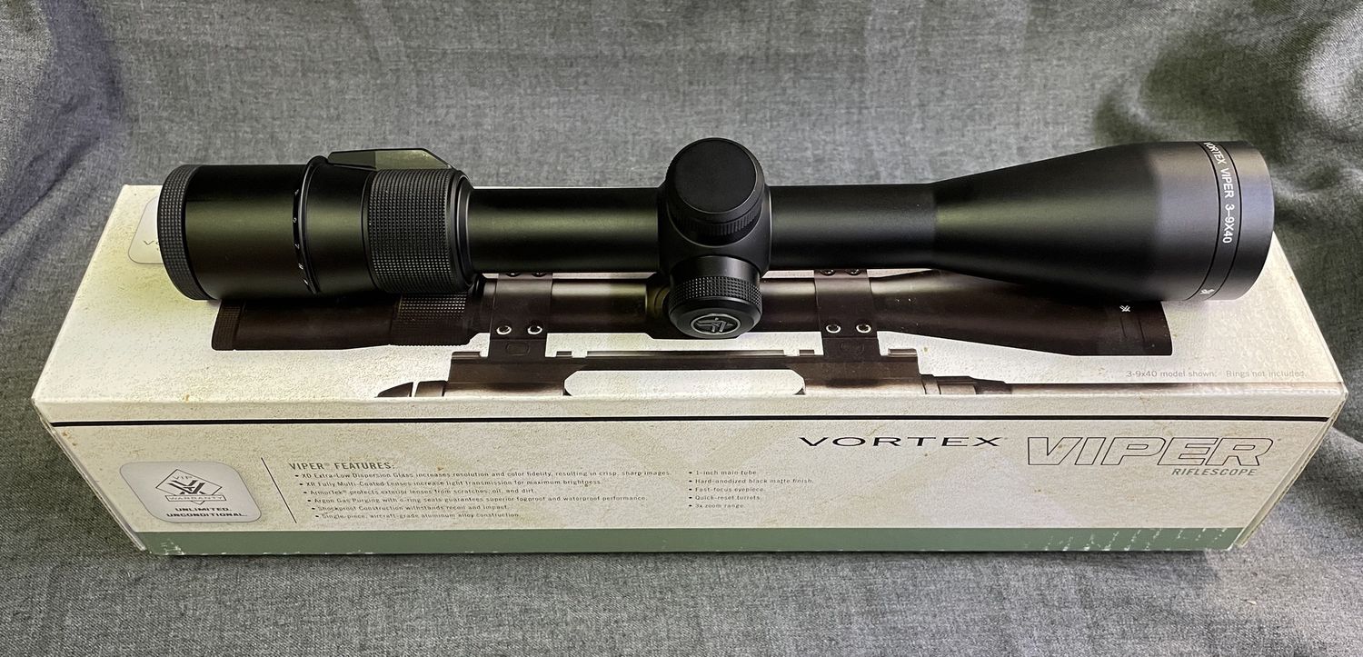 Vortex Viper 3-9x40 Dead-Hold BDC