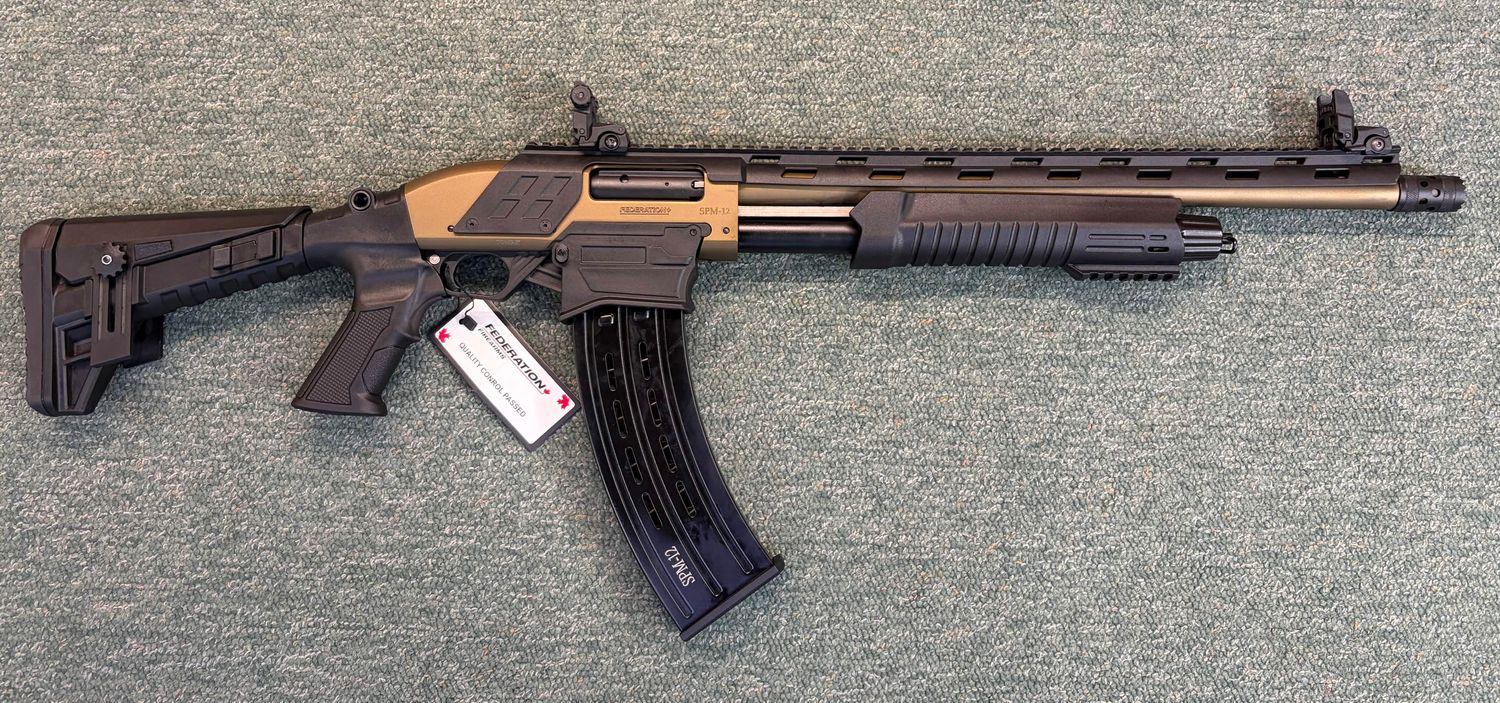Federation Arms SPM-12 3" 18.7" Barrel Burnt Bronze