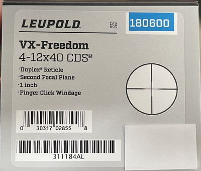 Leupold VX-Freedom 4-12x40 CDS