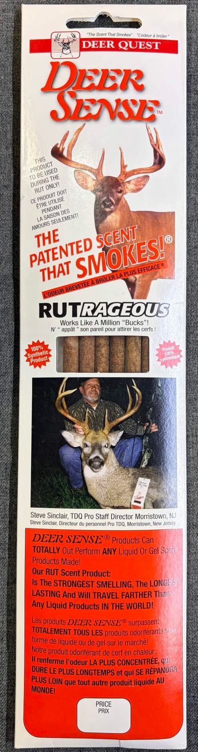 Deer Quest Deer Sense RutRageous Smoke Sticks