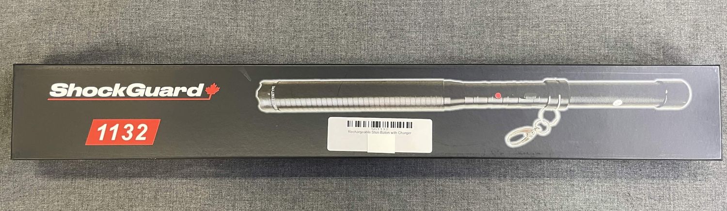Rechargeable Stun Baton with Charger