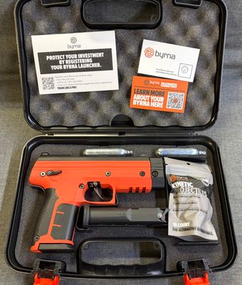Byrna LE Launcher Self Defense Launcher Pistol Orange