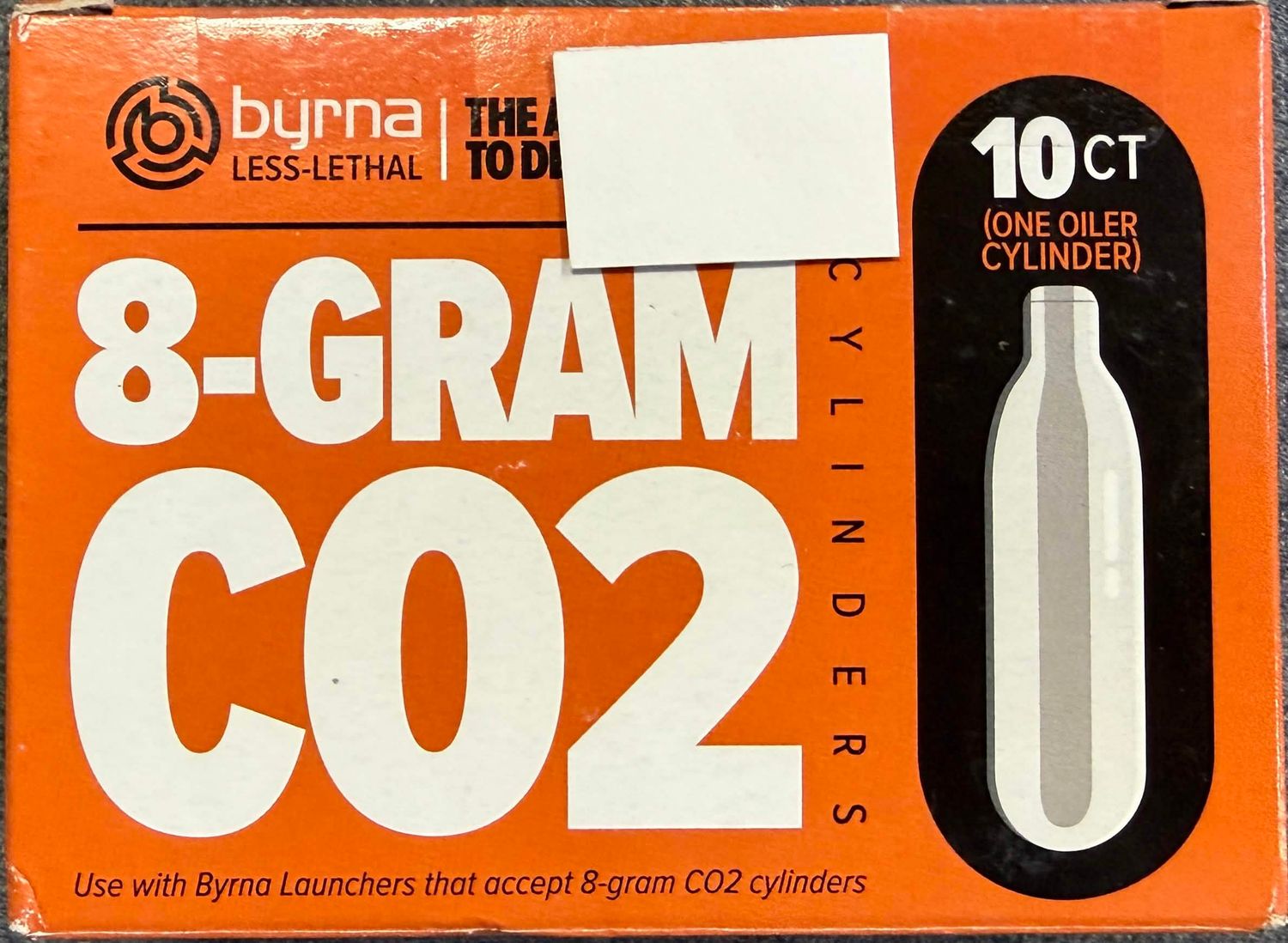 Byrna 8 Gram CO2 Cartridges for SD 10 Ct.