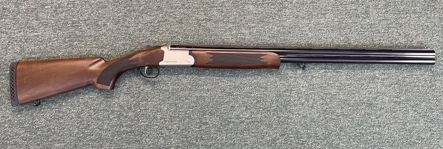 Federation Arms SO-12 Nickel 20ga 3" O/U