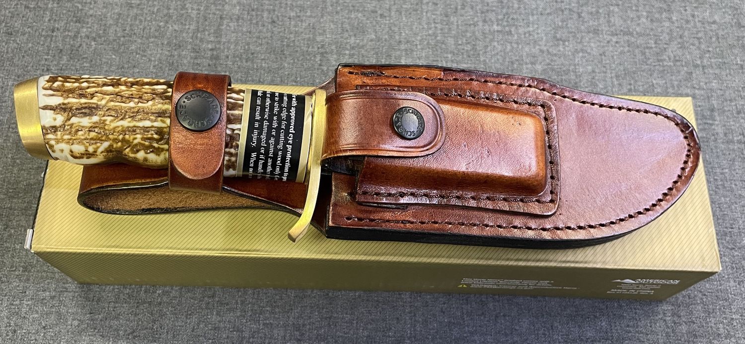 Uncle Henry Next Gen Knife with Leather Sheath