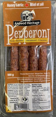 Atwood Heritage Honey Garlic Pepperoni Sticks