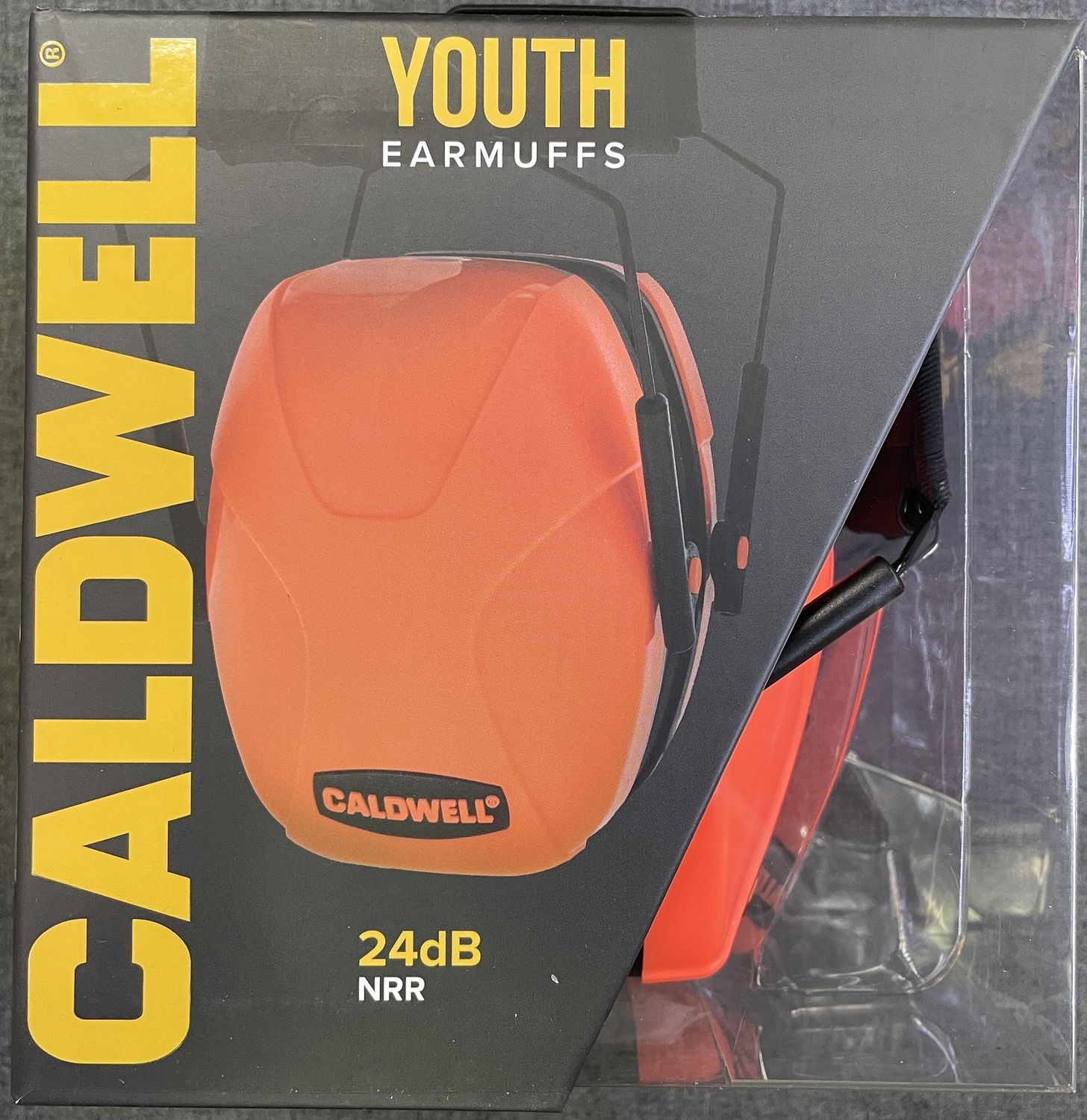 Caldwell Youth Earmuffs Orange