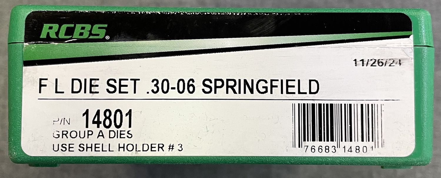 RCBS FL Die Set .30-06 Springfield