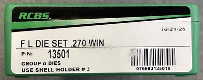 RCBS F L Die Set .270 Win