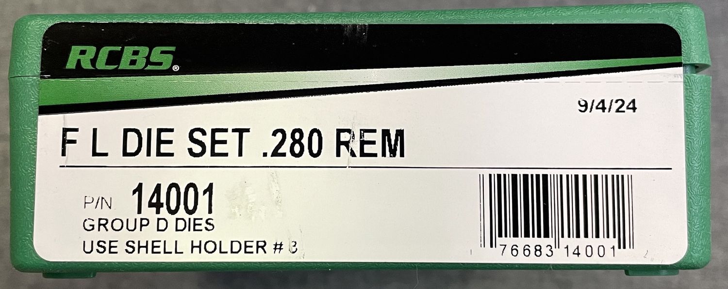 RCBS FL Die Set .280 Rem