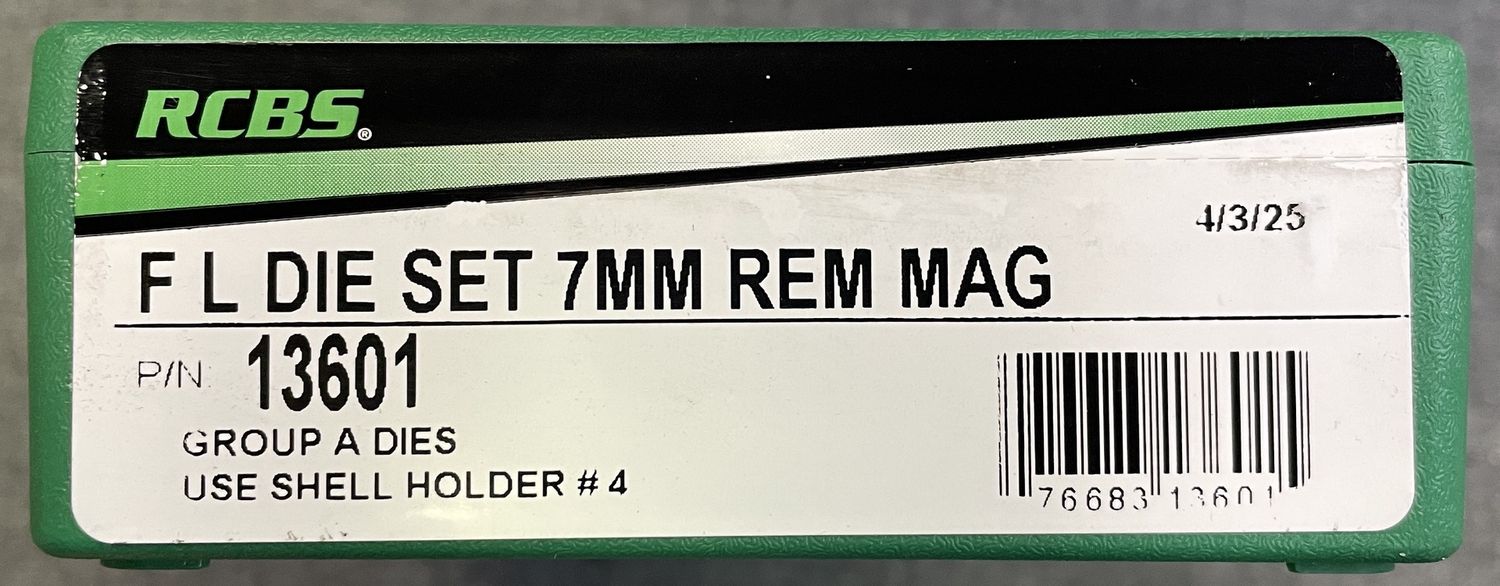 RCBS FL Die Set 7mm Rem Mag