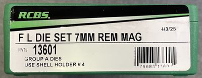 RCBS FL Die Set 7mm Rem Mag