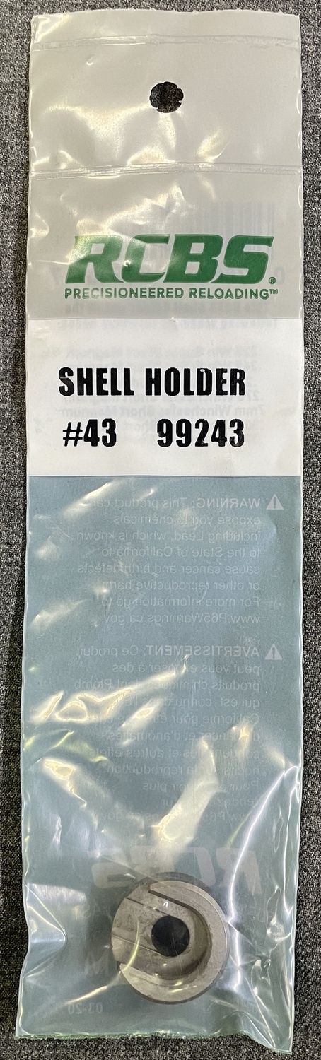 RCBS #43 Shell Holder