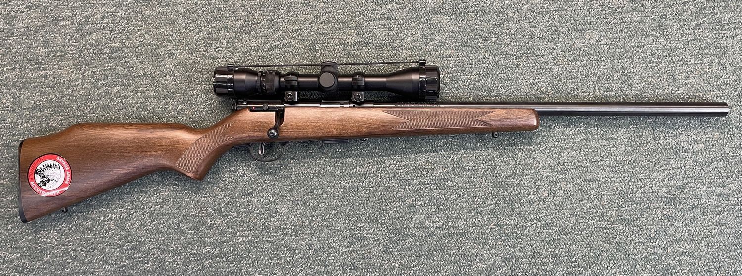Savage 93R17 F 17 HMR Scope Combo