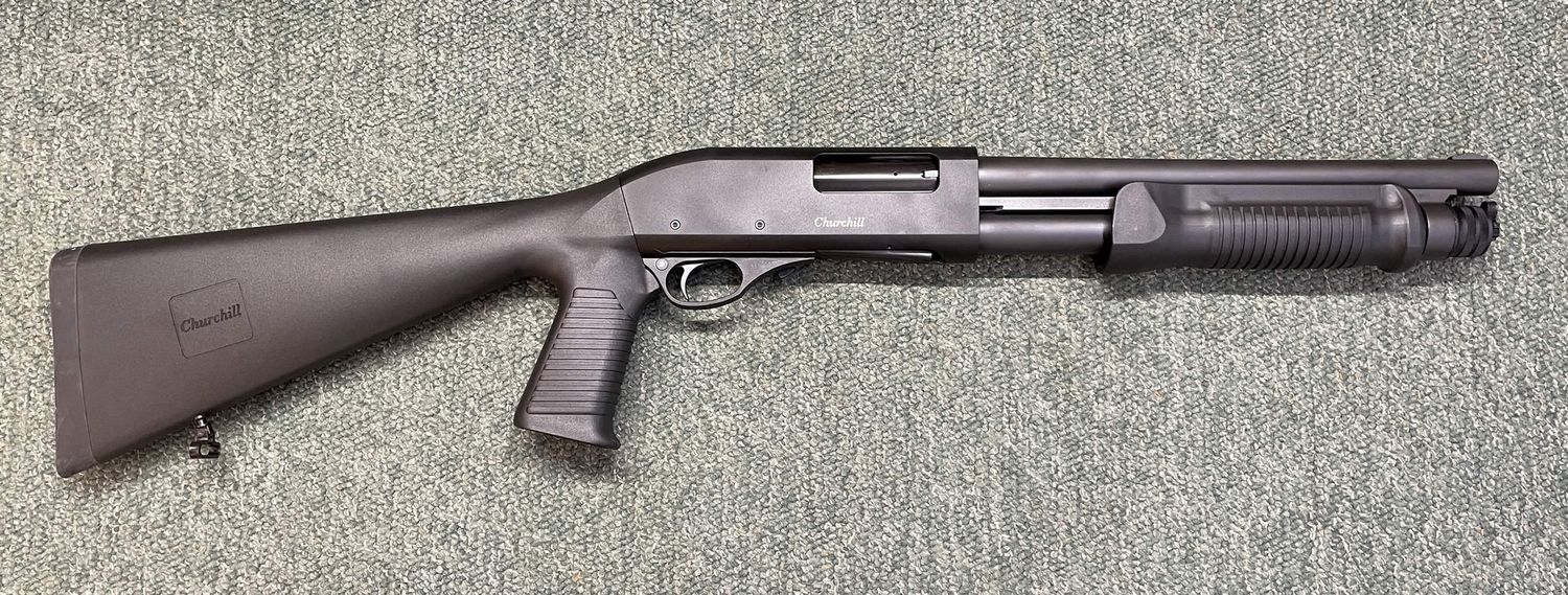 Churchill Model 612 12ga 3" Pistol Grip