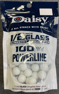 Daisy 1/2" Glass Slingshot Ammo