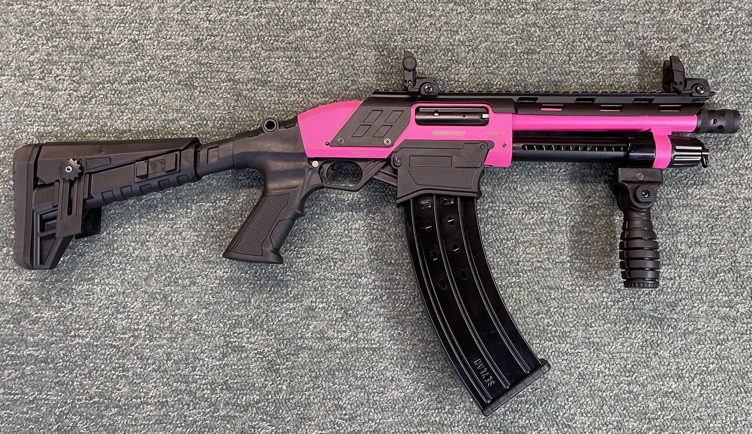 Federation Arms SPM-12 12ga 3" Prison Pink 9"